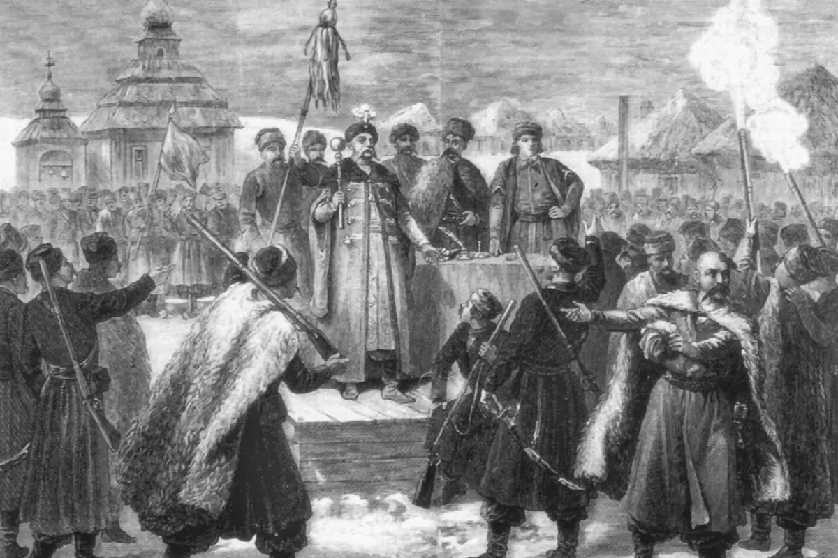  Козацька Рада на Січі на Новий рік