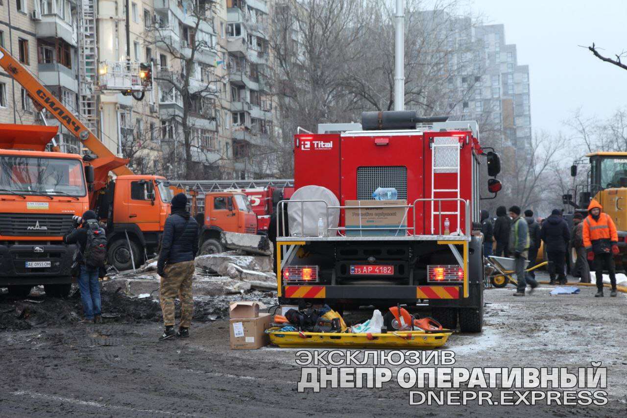 Ракетный удар по Днепру