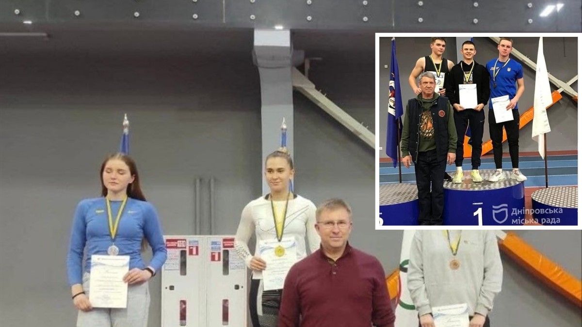 Легкоатлети з Дніпра стали переможцями та призерами Чемпіонату України