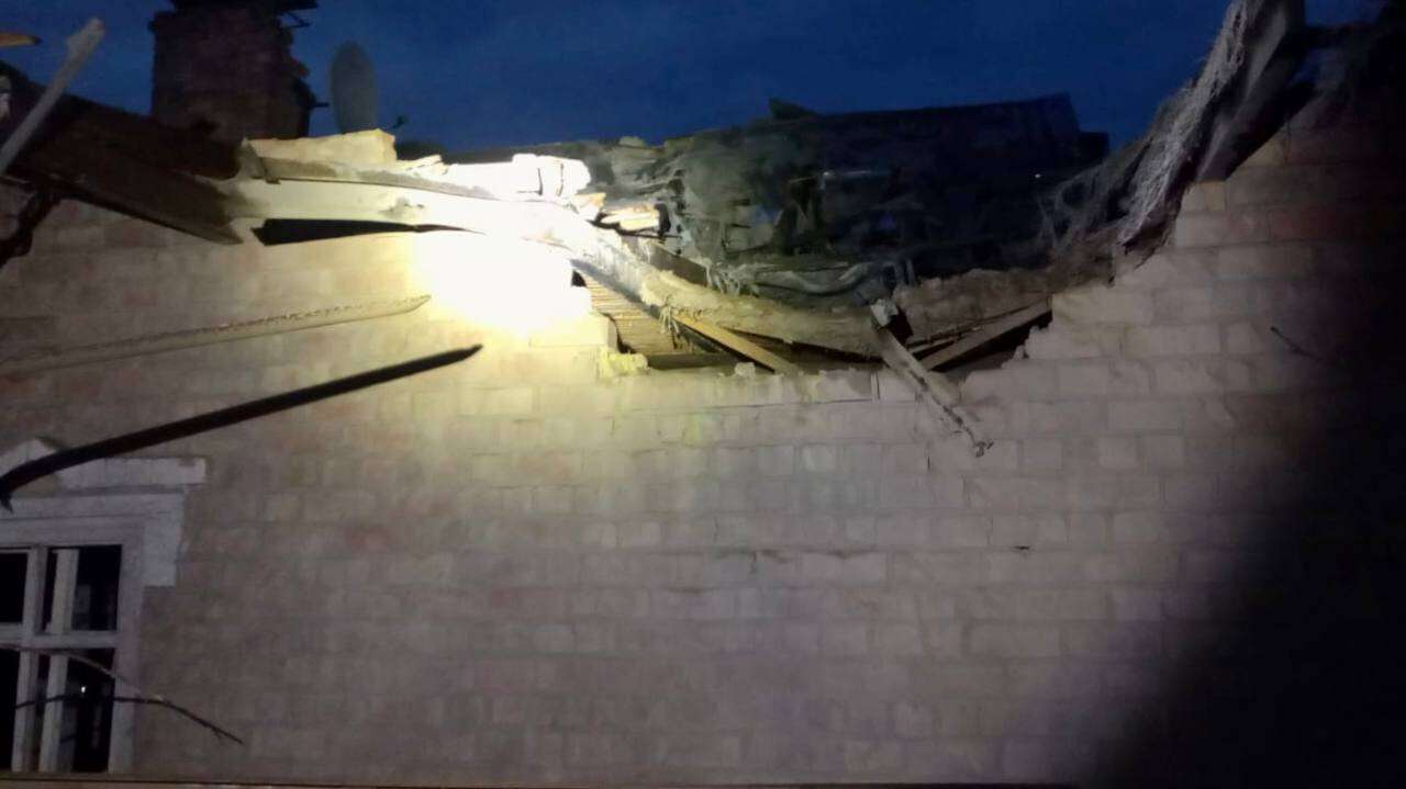 Повреждено дома в Никопольском районе