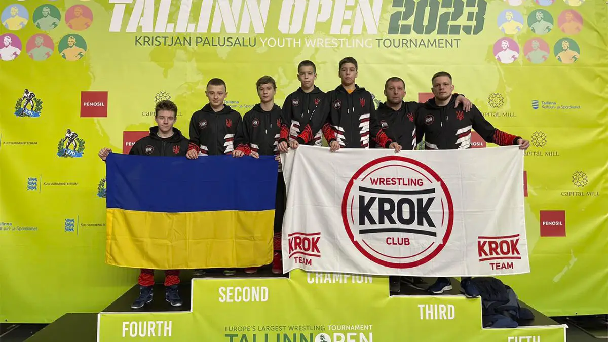 Переможний шлях: юні спортсмени з Дніпра вдало виступили на турнірі з вільної боротьби Tallin Open