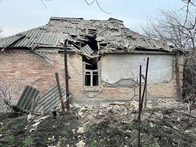 Постраждалий будинок