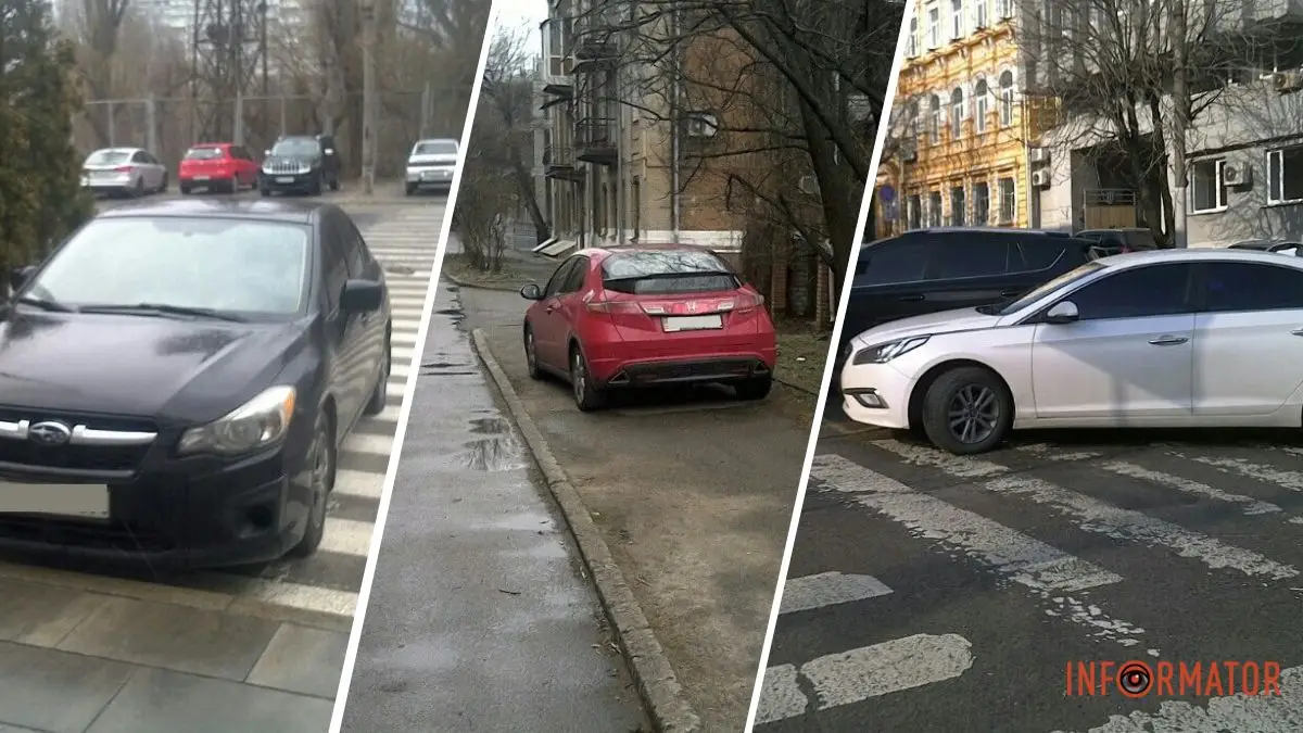 Віртуози паркування: топ-5 порушень у Дніпрі за минулий тиждень