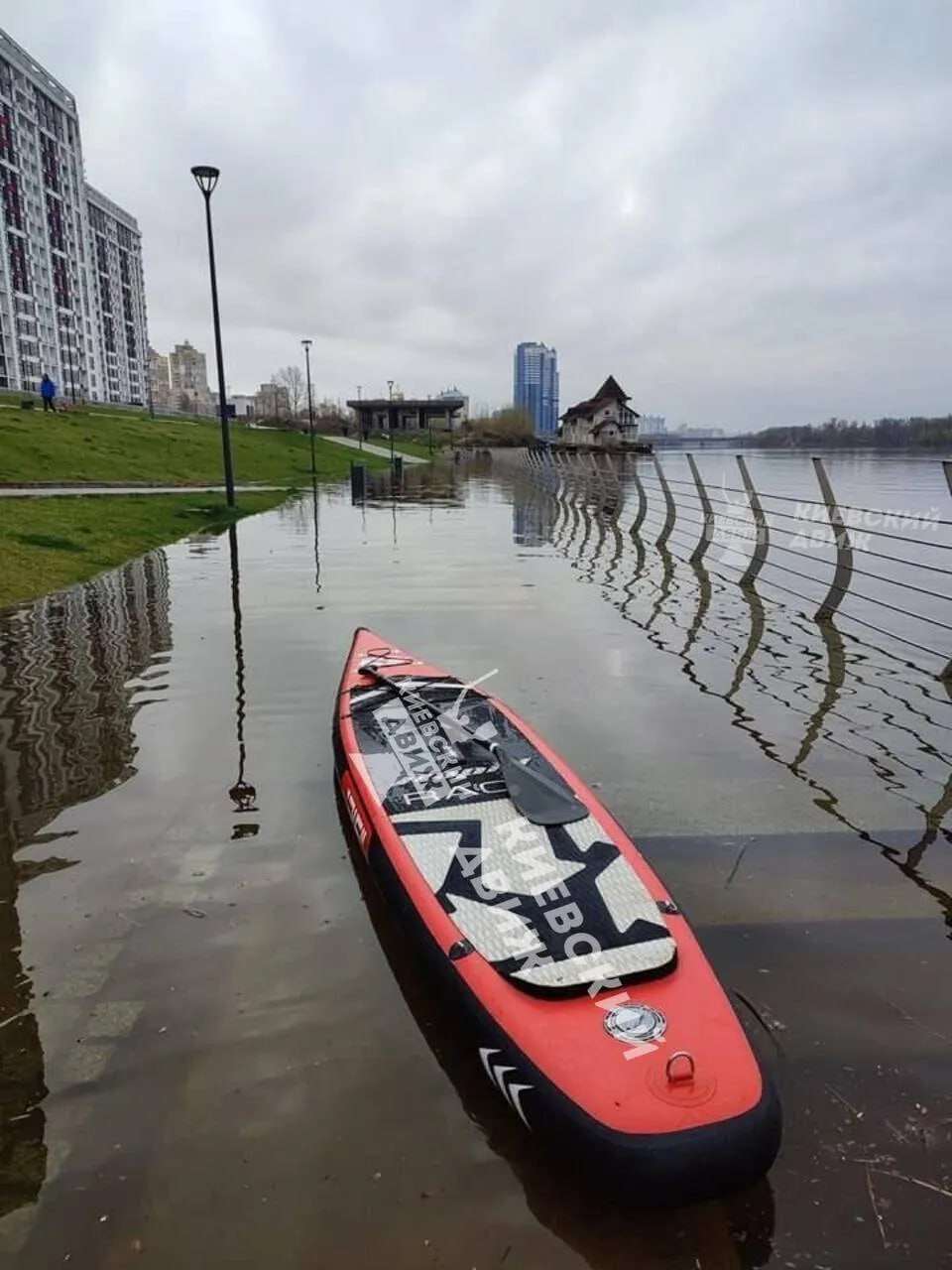 Затопило Киевскую область