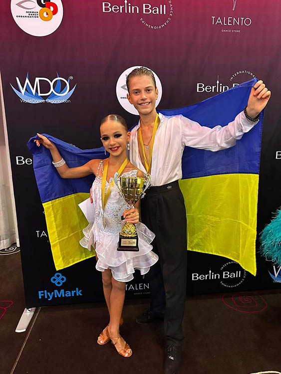 Чемп. світу з бальних танців WDO World Junior Ballroom Championship under 14