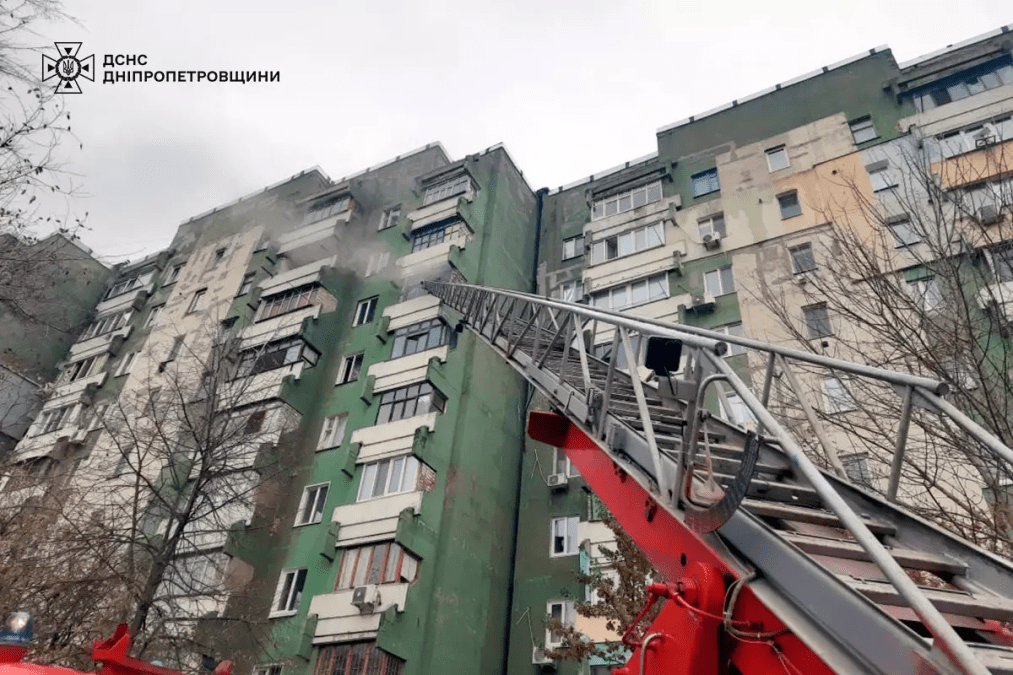 Врятували підлітка з пожежі