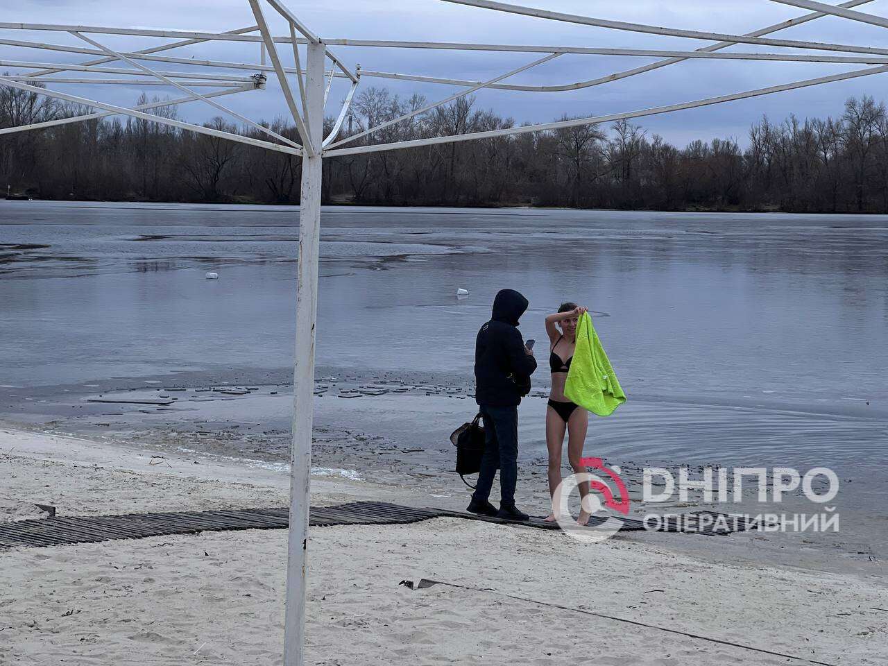 Водохреще в Дніпрі