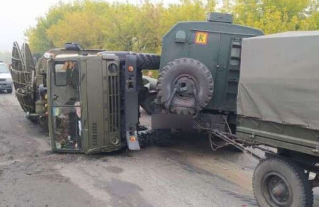 ДТП за участю військової техніки