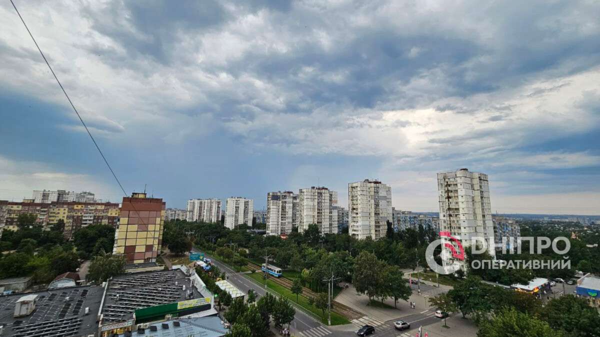Погода у Дніпрі дощ