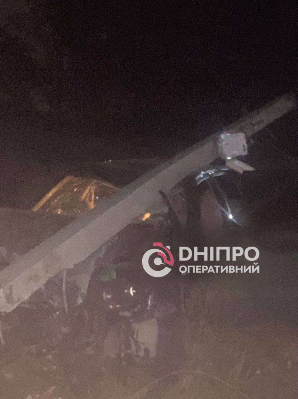 Авто влетіло в стовп