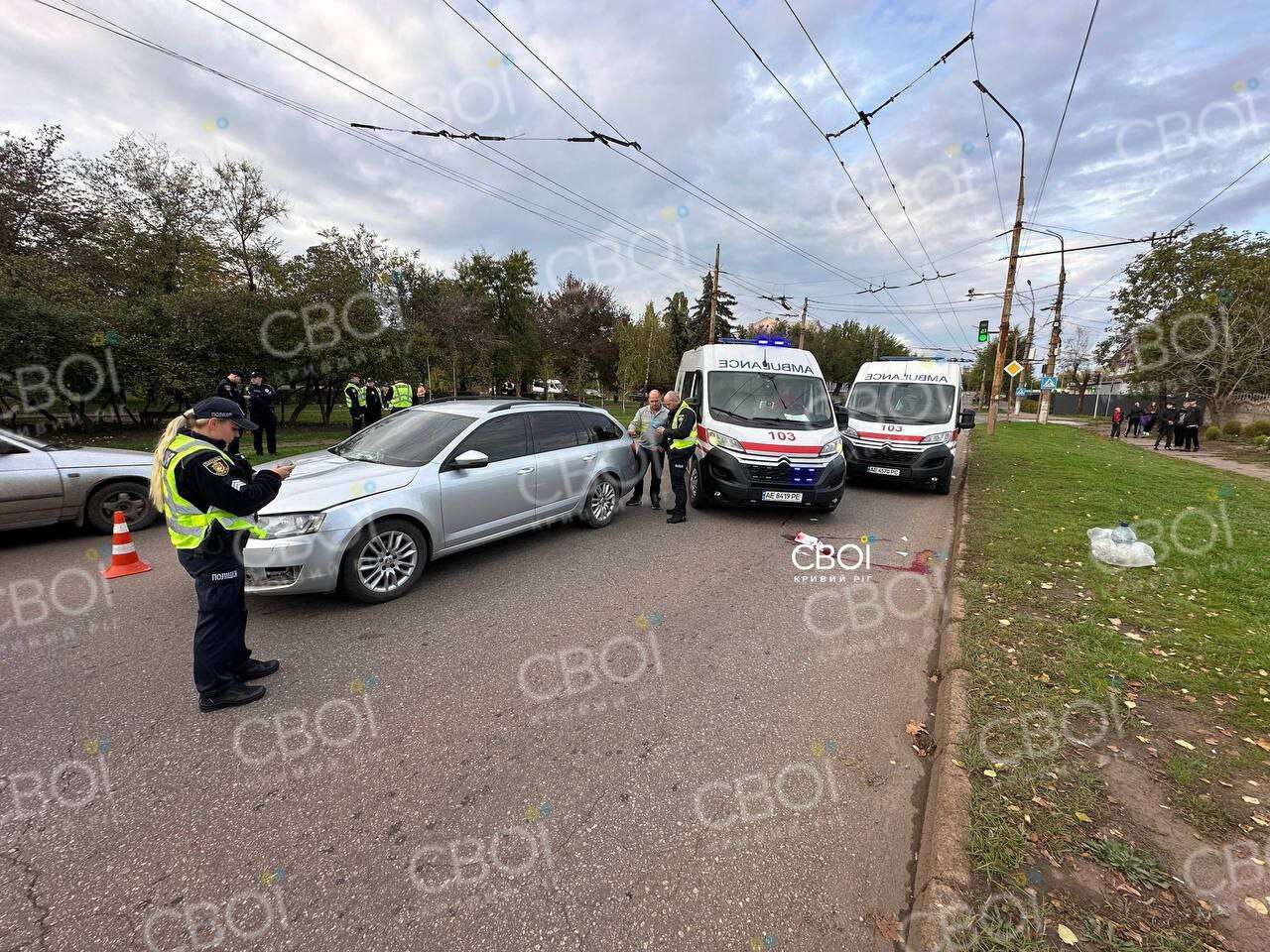 Насмерть збив дитину водій Skoda у Кривому Розі
