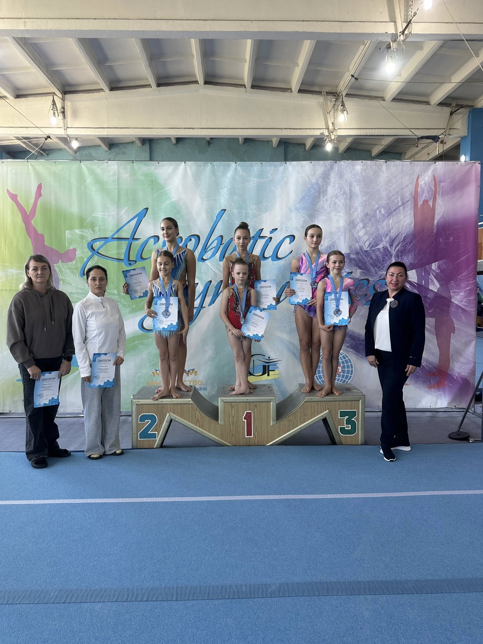 Кам'янські акробати стали призерами всеукраїнських змагань