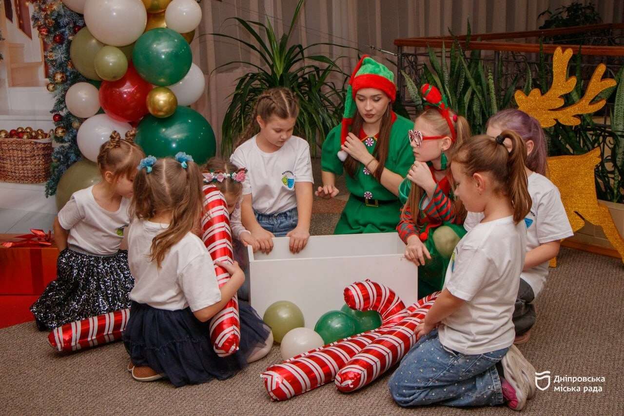 Дети Днепра ждут Новый год