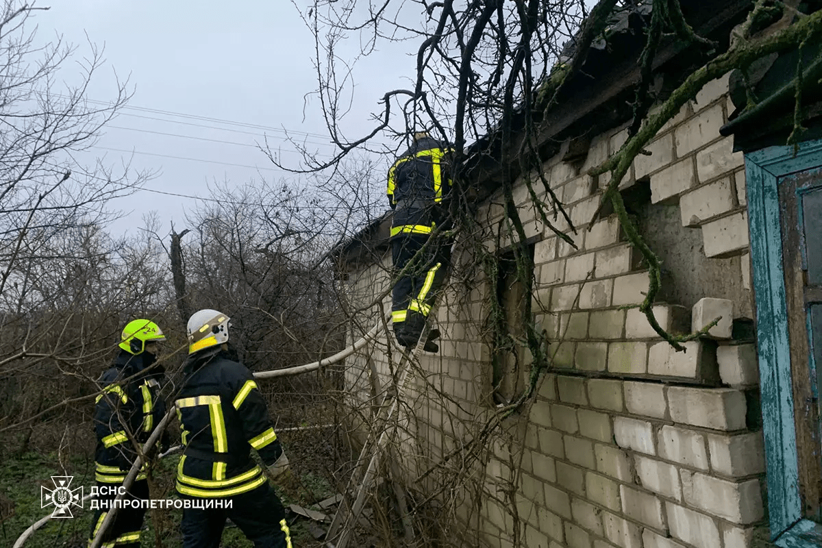 Пожежа в Дніпровському районі