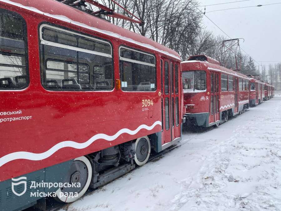Модернізовані трамваї Дніпра