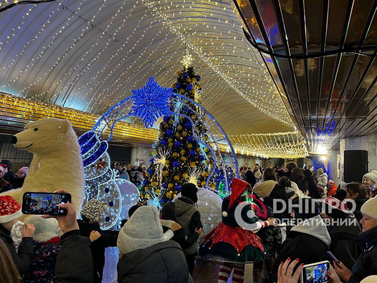 Відкриття міської ялинки у Дніпрі 26 грудня - скільки працюватиме локація