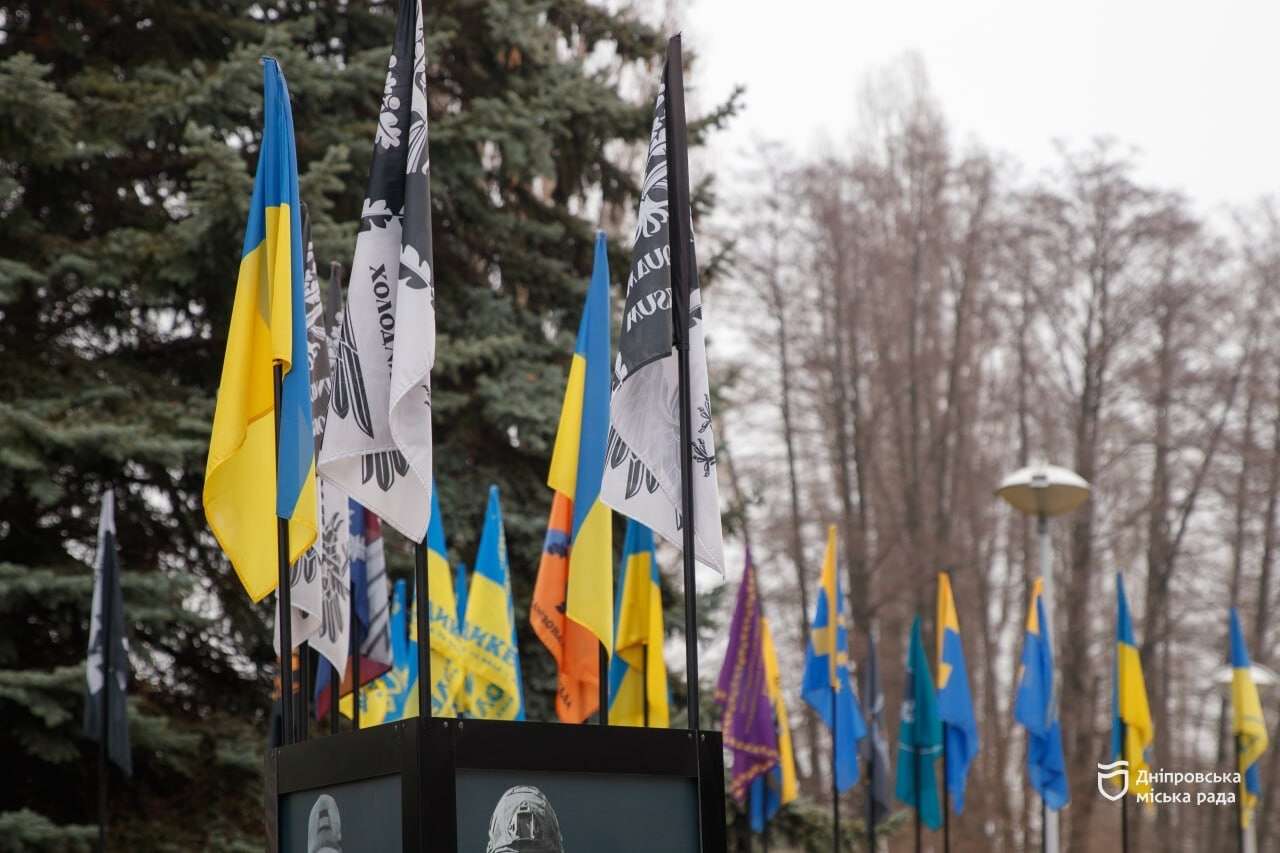 У Самарському районі Дніпра відкрили другу частину проєкту &laquo;Історії Героїв&raquo;
