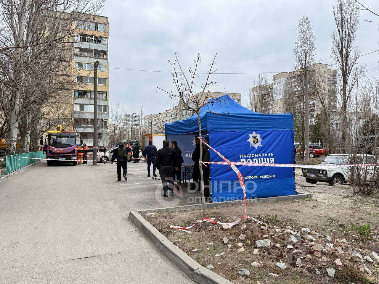 Атака на Дніпро 24.03: що відбувається на місці влучання - фото