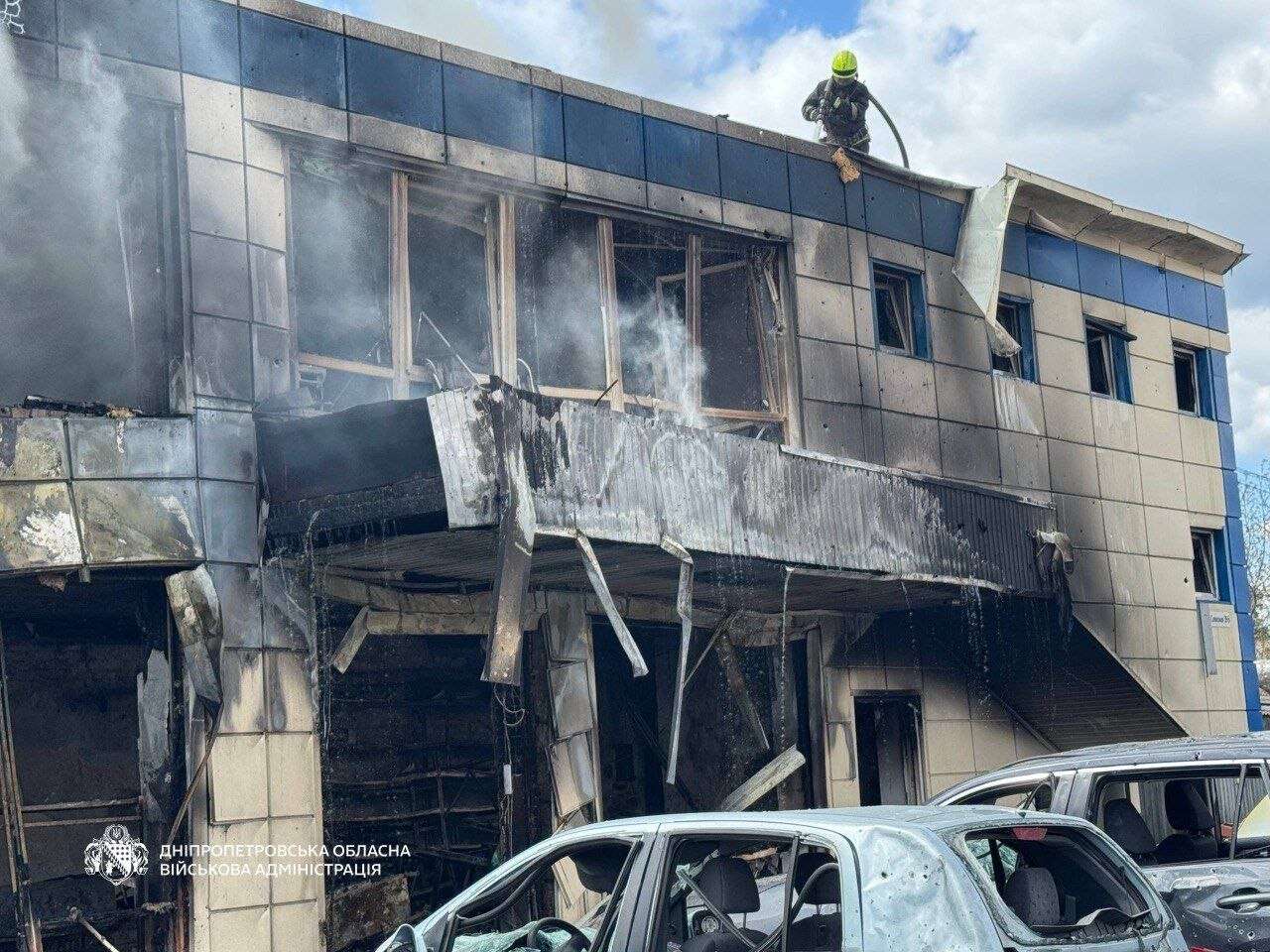 Атака по Дніпру 30 квітня