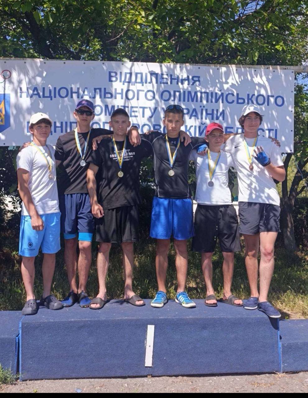 Вихованці кам’янської ДЮСШ №1 — серед найкращих на чемпіонаті Дніпропетровської області з веслування на байдарках і каное