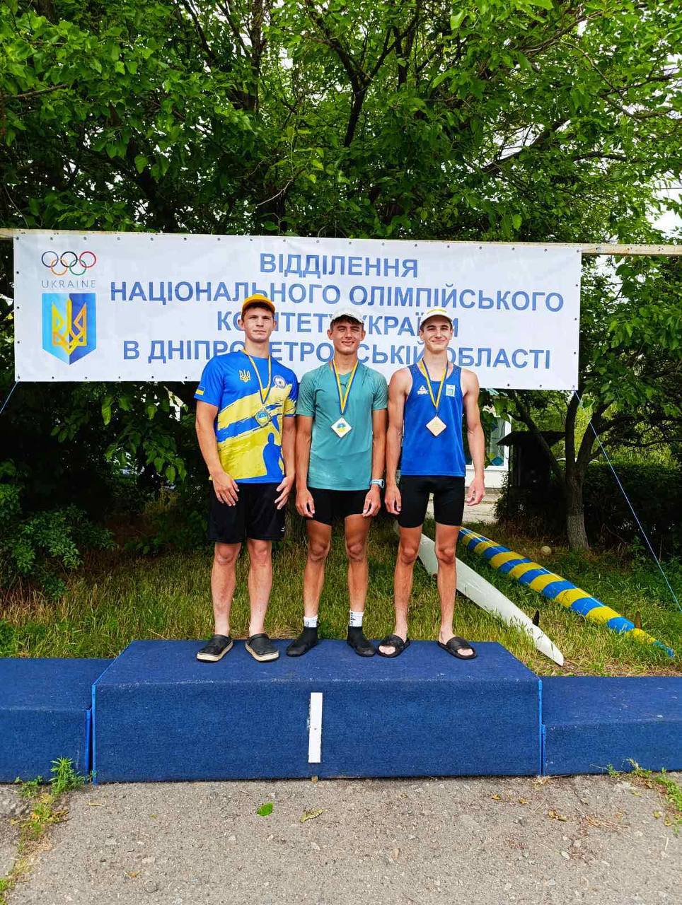 Вихованці кам’янської ДЮСШ №1 — серед найкращих на чемпіонаті Дніпропетровської області з веслування на байдарках і каное