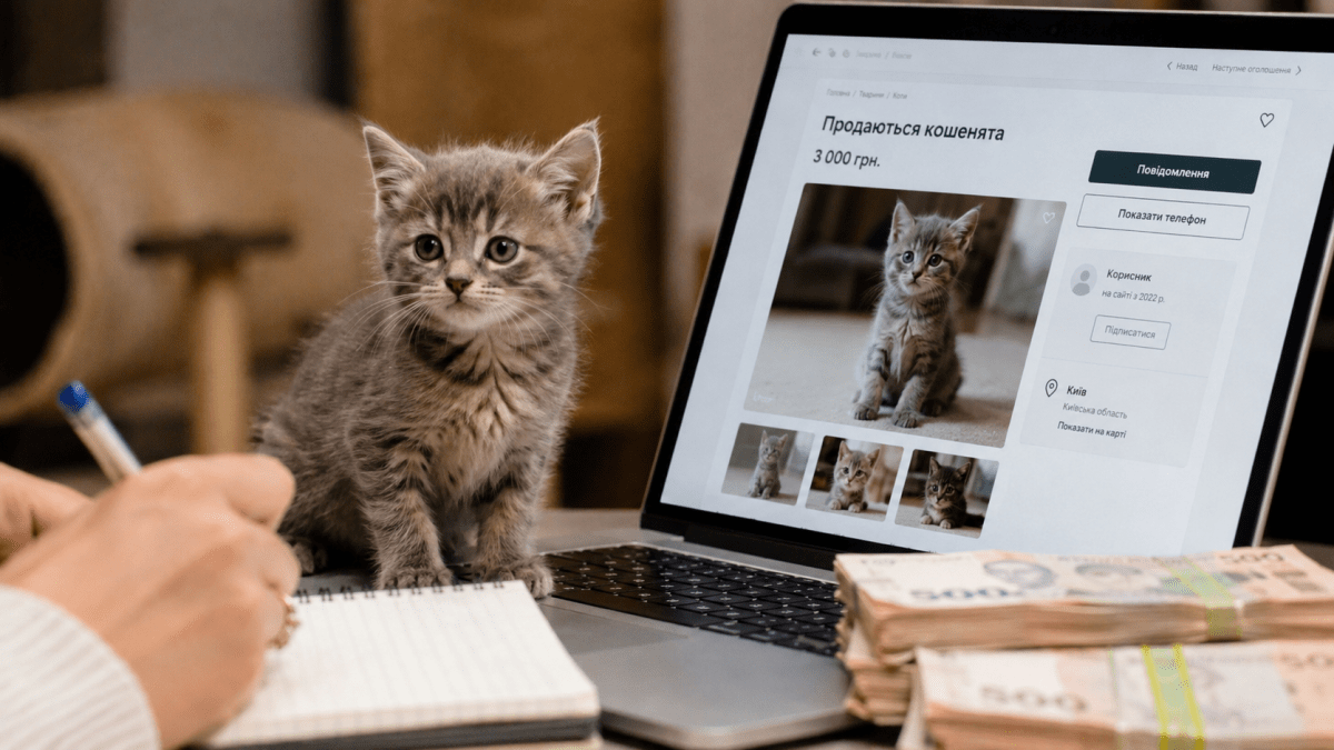 Виклали кошенят на продаж? Коли за це можуть оштрафувати на десятки тисяч