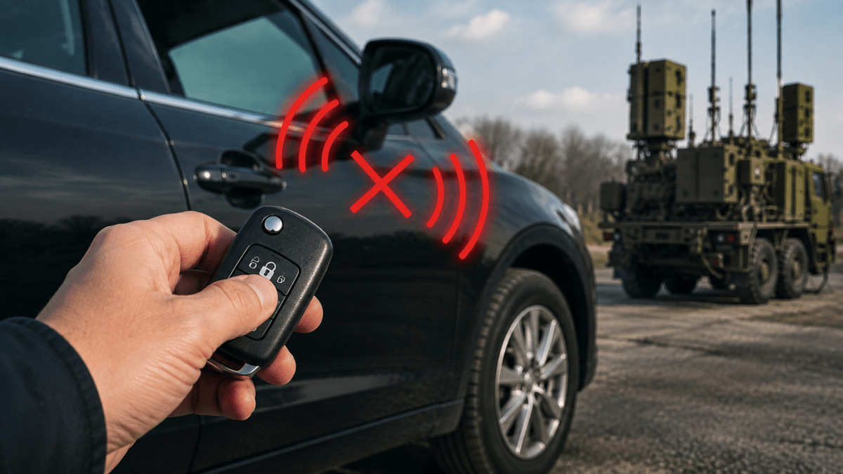 Чому через роботу РЕБ може не відчинятися автомобіль і як вирішити проблему