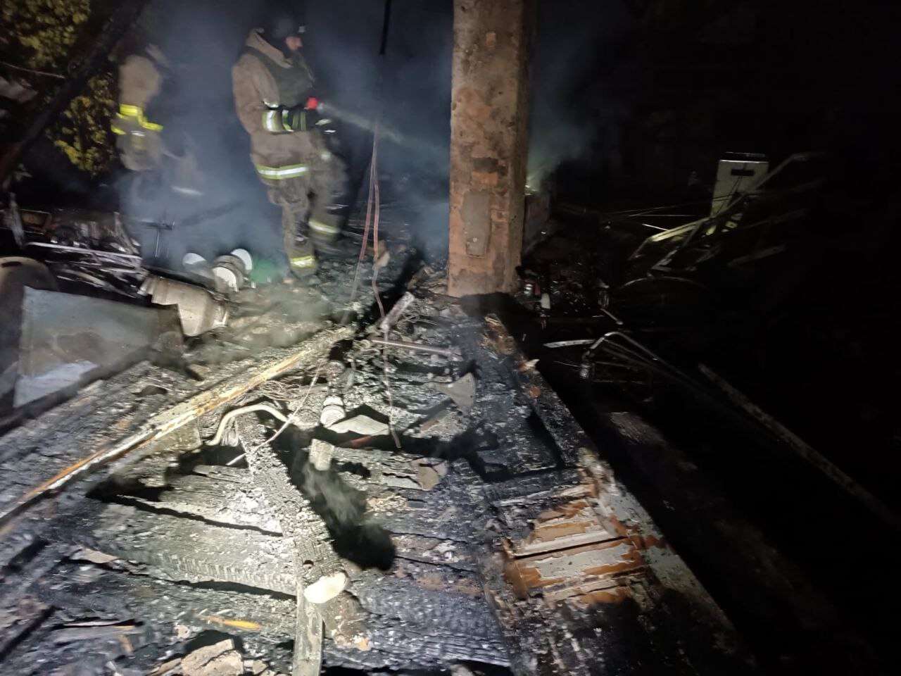 Наслідки нічної атаки на Нікопольщину 31 жовтня 2025